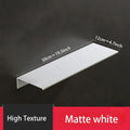 No Drilling Storage Rack Wall Shower Shelf Kitchen White Finish for Modern Bathroom Organizer Home Space - View 8 | SAMAG