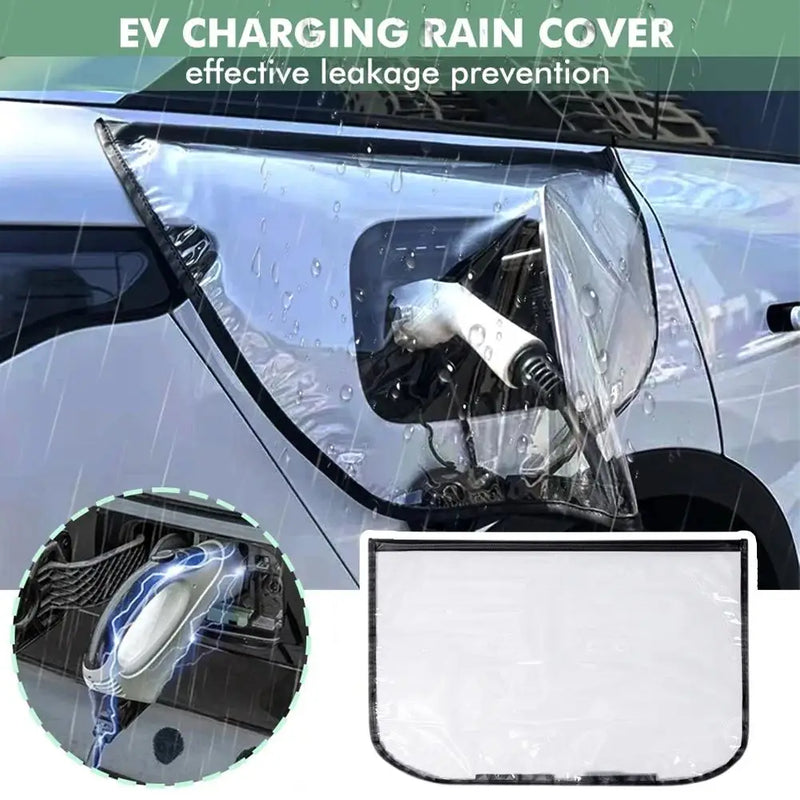 Car Charging Magnetic Cover Electric Outdoor EV Charger Plug Port Protection Dustproof Rainproof Covers for Electric Vehicle ﻿