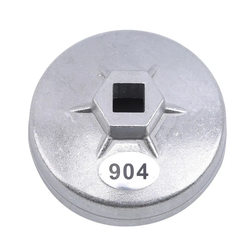 Wrench Auto Tool 1/2 Square Drive 65mm 67mm 74mm 79mm End Cap Oil Filter Wrench Auto Hand Tools Remover Tool For