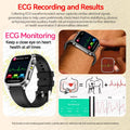 2026 New Non-Invasive Laser Treatment Three High Smart Watch Man ECG Heart Test Blood Fat Uric Acid Smart Watch For Android IOS