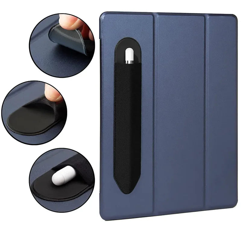 Universal Sticky Stylus Holder, Self-Adhesive Sleeve Pouch for Apple iPad Pencil 1/2, Attached Pen Bag Holder