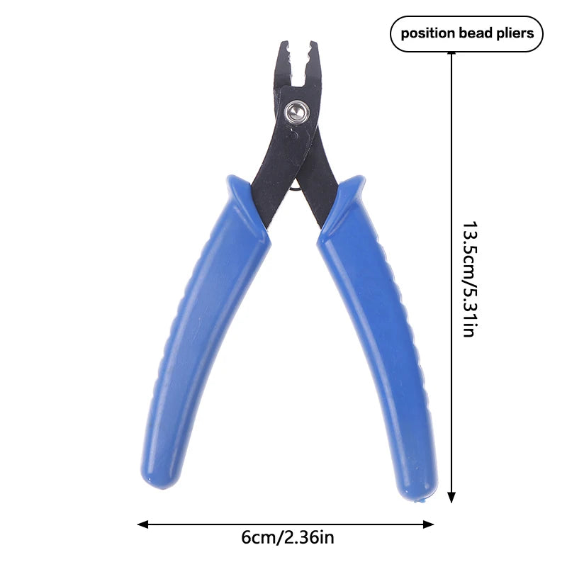 Jewelry Crimping Pliers For Making Tips Tool Tweezers Crimp Nose Pliers Jump Rings & Split Rings Double Rings Diy Accessories