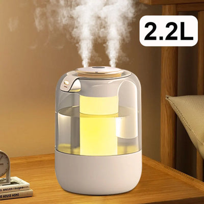 Air Humidifier 2.2L Large Capacity Home Mute Mist Maker | SAMAG