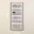 Document Hanging Storage Bag Oxford Cloth Storage Pocket Chart Hanging File Folding Holder Cascading Fabric Organizer For Office
