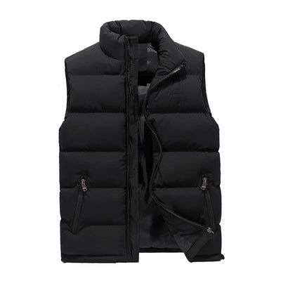 Men Vest Winter Jacket Casual Coat Warm Sleeveless | SAMAG