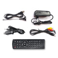 LEADSTAR D14 14" Portable TV DVB-T2 TDT ATSC ISDB-T Analog Mini Small Car Television Without Battery Support HD-IN H.265 AC3