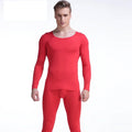 Men thin Model slim round neck base shirt long Johns youth warm suit underwear men
