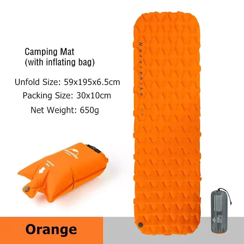 Naturehike FC10 FC01 Inflatable Mattress Air Camping Mat - View 7 | SAMAG