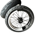 Street Supermoto wheels for Electric Dirt Bike Ultra bee 17inch Wheelset Kit Front 110/70R17 Rear140/70R17 Aluminum Wheelset