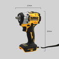 Dewalt DCF921 Cordless Electric Brushless Impact Wrench High Torque LED Light 406N.m Lightweight - View 5 | SAMAG