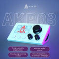 AJAZZ AKP03E/153E Programmable Macro Keyboard  Mechanical Gaming Keyboard Custom Button Mini Keyboard For Multiple Scenario