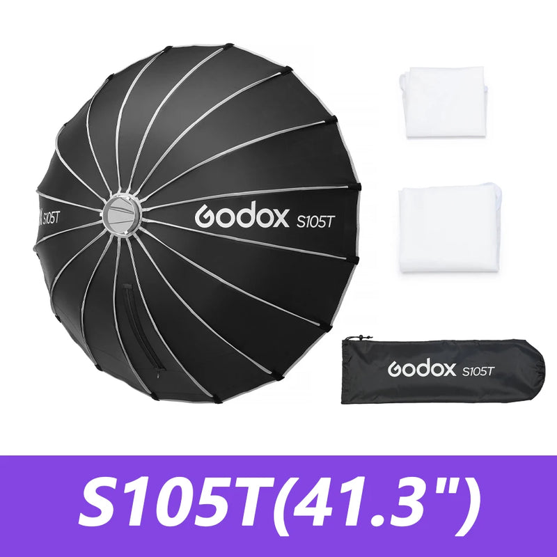 Godox S65T S85T S105T S120T Quick Release Umbrella Softbox Professional Foldable Softbox for Portrait Studio Photography