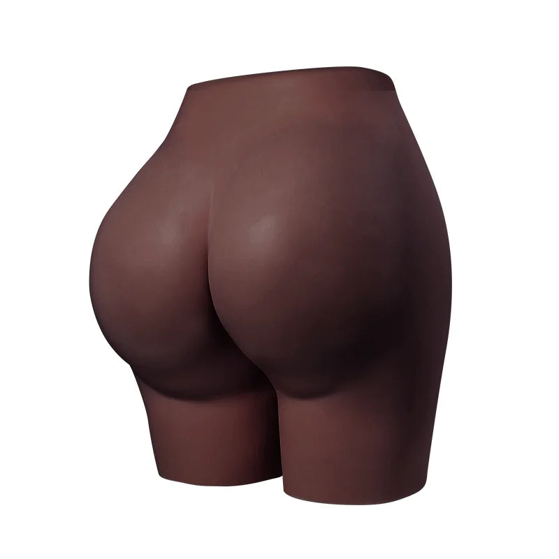 Lervanla Men's Silicone False Vagina Pants Sexy Buttocks 2cm Shemale Cosplay Crossdresser Drag Queen Hip Enhancer Pant 6 Colors