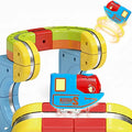 Electric Magnetic Car DIY Magic Railway Tracks High-Speed Off-road Vehicles Interactive Track Toys Accessories