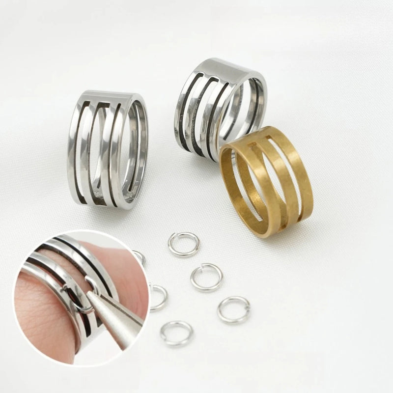 1/3pcs Stainless Steel Material Jump Ring Open Ring Tools For Jewelry Making DIY Craft Circle Bead Pliers Tools Accessories
