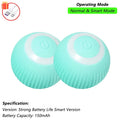New Cat Interactive Ball Toy Automatic Rolling Ball Faux Tail Rechargeable Smart Pet Electric Toy Dog Cat Training Imitate Mouse