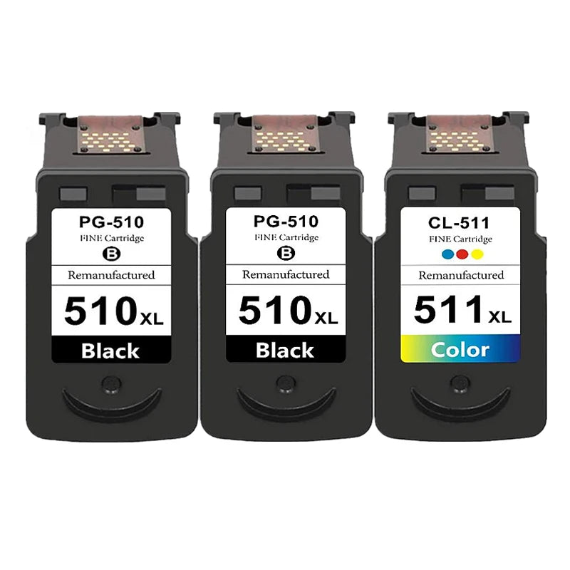 PG510 CL511 Replacement for Canon PG-510 CL-511 PG 510 CL 511 Ink Cartridge Pixma MP250 MP280 IP2700 MP240 MP270 MP480 MX320