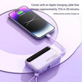 VIVO 500000mAh Power Bank 120W Super Fast Charging Powerbank 4 In1 Cables Portable Powerbank For Iphone Huawei Samsung 2026New