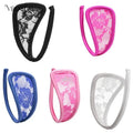 Women Sexy Lady Girl C-string Spandex C-Shaped Seamless Thong Invisible Knickers Underwear Strapless Lingerie Panties