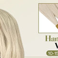 Full Shine Human Hair Weft Extensions Hair Bundles Ombre Blonde Color 100g Sew In Silky Straight Remy Skin Double Weft For Salon