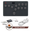 Flatbox Left/Right Layout Mini HitBox Stickless Controller For PS4 FightStick HotSwap Kailh Switch Arcade Joystick For PC/PS3/NS