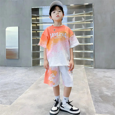 Boys Sports Suit Summer Basketball Sets New Children's | SAMAG