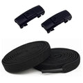Elastic Laces Sports Colorful Press Lock Shoelaces Without Ties Flats No Tie Shoe Laces Kid Adult Shoelace Shoes Accessories New
