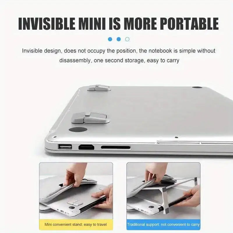 Laptop Stand For Computer Keyboard Holder Mini Portable Legs Laptop Stands For Macbook Huawei Xiaomi Notebook Support