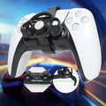 1Pcs Racing Games Steering Wheel Replacement Enhanced Gaming Mini Game Steering Wheel For PS5 Game Controller Accessories