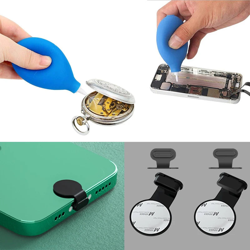 KUTOU Dust Plug Type C Mobile Phone Cleaning Kit for iPhone Samsung Huwei Phones Dustproof Cleaning Brush Set iphone Cleaner