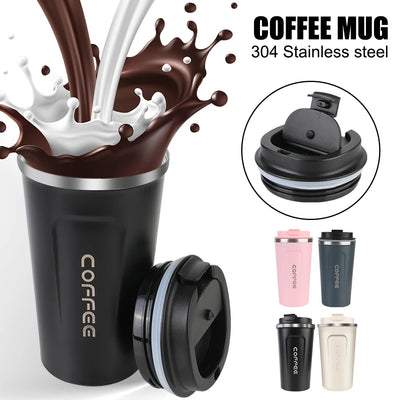 Thermo Cafe Car Mug for Tea Water Coffee Leak_Proof | SAMAG