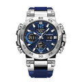 LIGE Electronic Men's Wristwatch Luxury LED Display Luminous Sports Man Watch Waterproof Military Quartz Alarm Date Watches Male