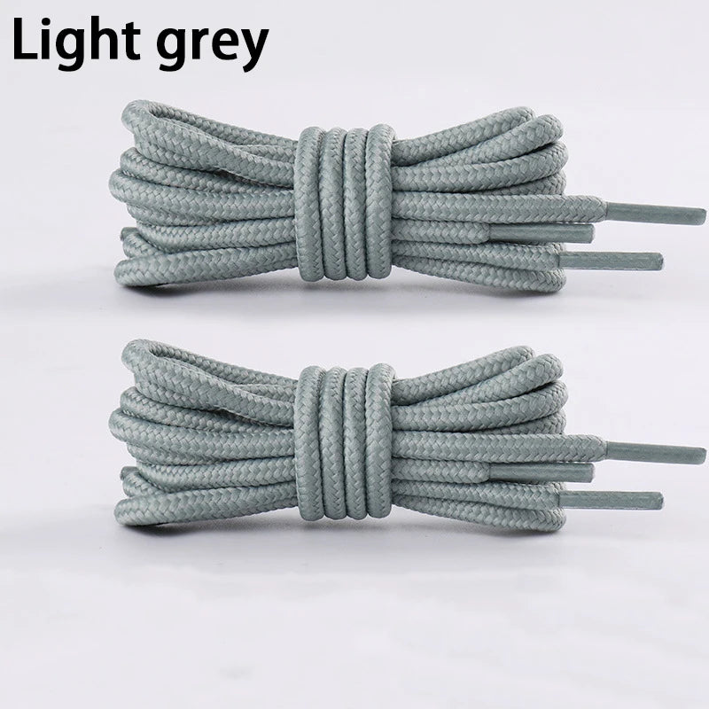 Classic Round ShoeLaces 20 Colours Durable Solid Shoelaces Sneakers Boots Shoelace rope 70cm/90cm/120cm/150cm 1Pair