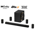 ULTIMEA Skywave X100 9.1.6CH Dolby Atmos&DTS:X Soundbar, 1500W Home Theater with 10'' Wireless Subwoofer, 8K HDR Pass-Through