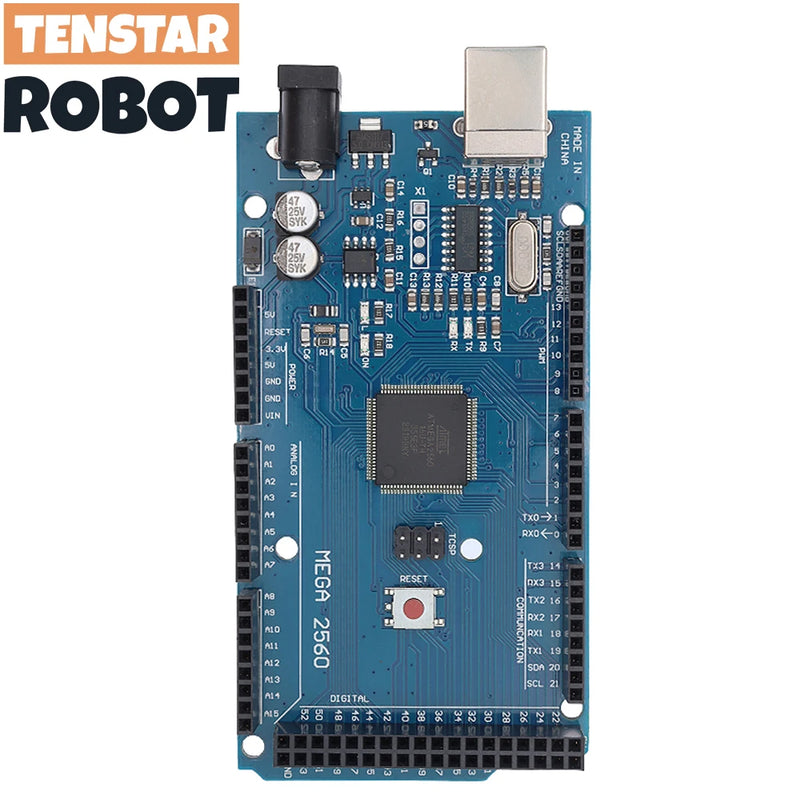 MEGA2560 MEGA 2560 R3 (ATmega2560-16AU CH340G) AVR Type-C USB Development Board for Arduino