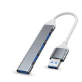4 Port USB C Hub 3.0 Adapter OTG High Speed Splitter For MacBook Pro Air PC  Computer Accessories