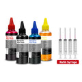 Printer Refill Dye Ink Kit for HP 305 303 302 Ink Cartridges CISS Compatible for HP Canon Epson OfficeJet Deskjet Printers