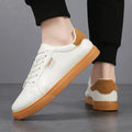 Skateboarding Shoes Men Flat Comfortable Leather Casual | SAMAG