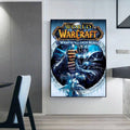 Poster High Quality Print Waterproof Wall Art Sticker For Bar Living Room Decor Gift World Of Warcraft Hot Video Game
