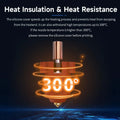 Creality K1C Silicone Sock Ender 3 V3 Silicone Cover Hotend Heat Insulation Case Cover for Ender3 V3 Plus/Ender3 V3 KE/K1C/K1 Ma