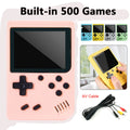 Retro Portable Mini Handheld Video Game Console 8 Bit 3.0 Inch Color LCD Kids Color Game Player Built in 500 Games