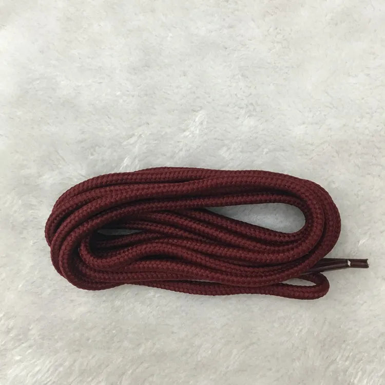 1Pair Classic Solid Round Shoelaces Durable Polyester Shoe laces Boot Laces Sneaker Shoelace 21 Colors 70cm 90cm 120cm 150cm