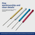 Heat Resistant Soldering Pick Tool Anti Scorch Welding Needle with Insulated Handle for Jewelry Metal Gold Silver Repair DIY