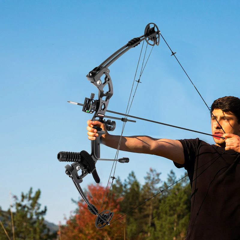 Right Handed Compound Bow Kit Adults and Teens Archery | SAMAG