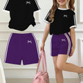 Kids Clothes Girls, , Easy Bow Print Short Sleeve T-Shirt | SAMAG