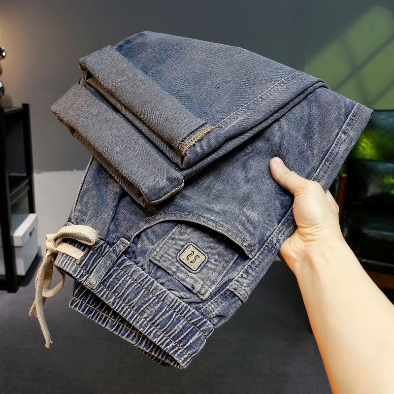 Men's Loose Straight Leg Jeans Style Casual Comfortable | SAMAG