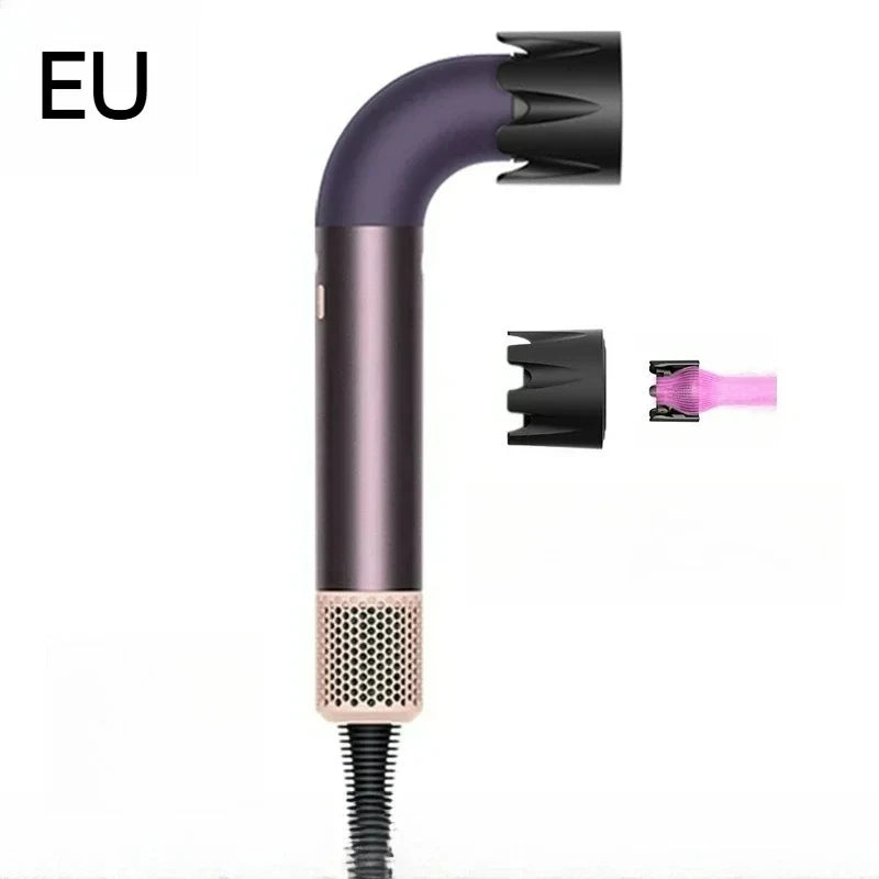For EU 5-in-1 Leaf Free Hair Dryer, Lon Negative, Professional Hair Care, Quick Drying, 1400 watts, High Speed, Po