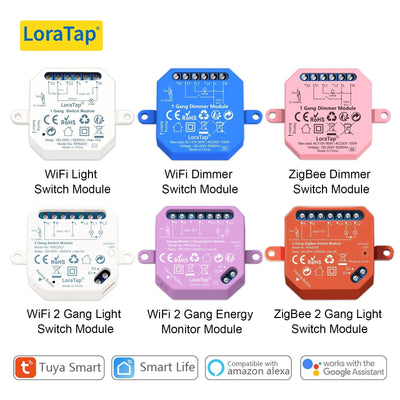 LoraTap Tuya Smart Life ZigBee WiFi Light Switch Module | SAMAG