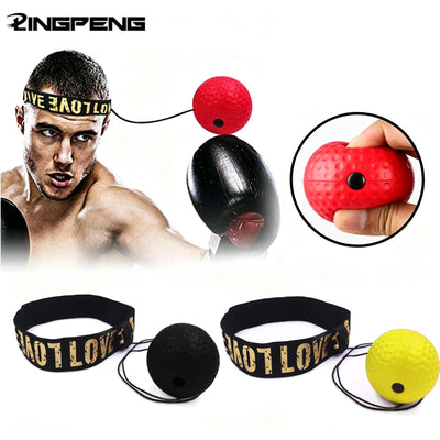 Boxing Speed Ball Head - Mounted Pu Punch Sanda Training | SAMAG