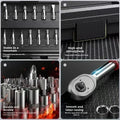 AIRAJ NEW Car Repair Tool Kit 46/53 Piece/Set Socket Set Ratchet Torque Wrench Combo Auto Repairing - View 3 | SAMAG